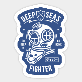 Deep Diver Sticker